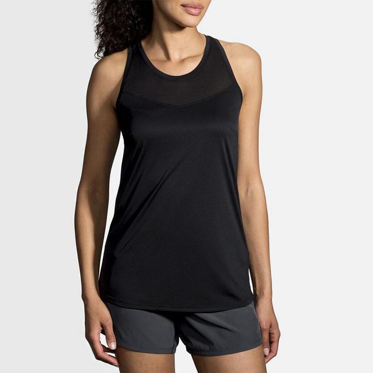 Brooks Stealth Israel - Women's Running Tank Top - Grey (89124-QDMG)